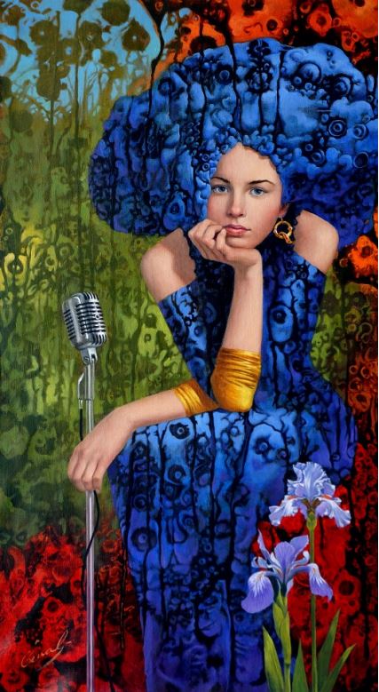 Michael Cheval Blue Note (Iris) (SN)